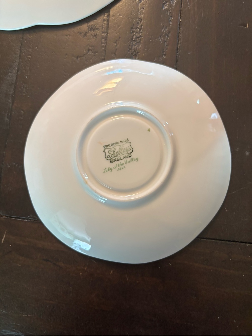 Shelley Lily of the Valley 13822 Tea Trio Bone China - Picture 8 of 9